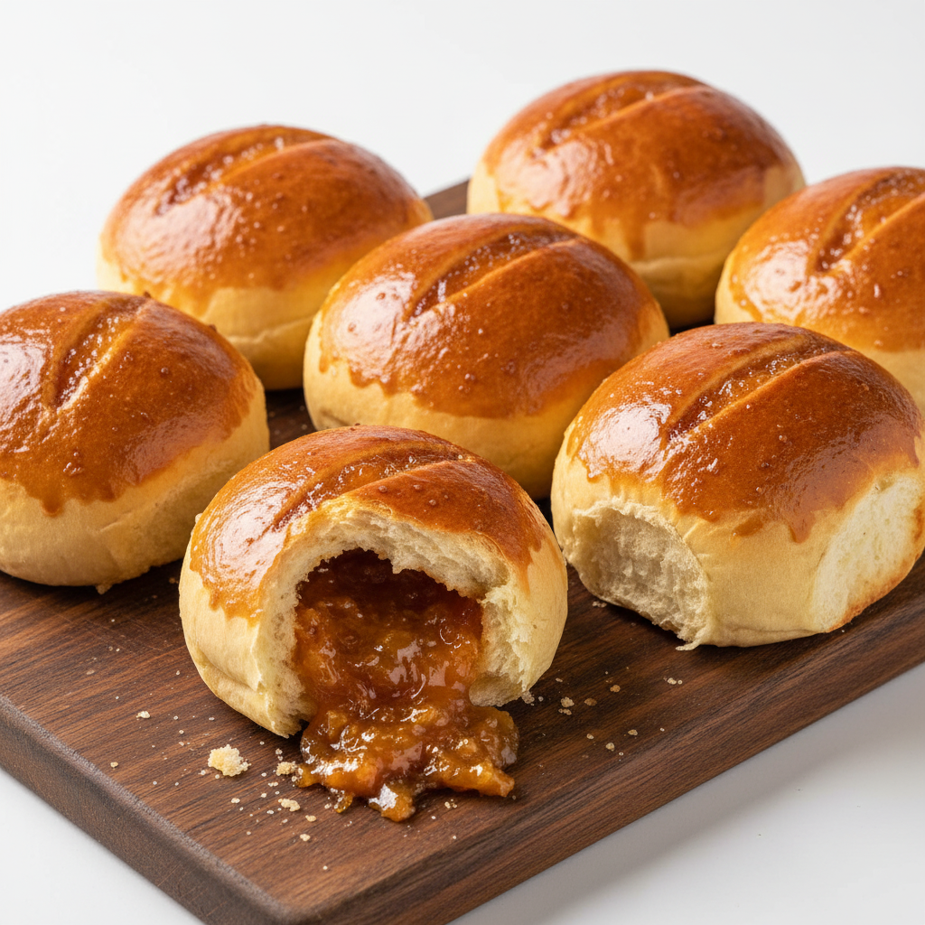 Pan de Coco – Filipino Sweet Coconut Filled Bread Roll