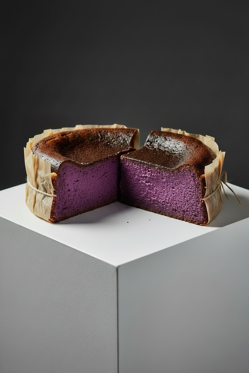 Ube Halaya Cheesecake – Creamy Filipino Purple Yam Dessert