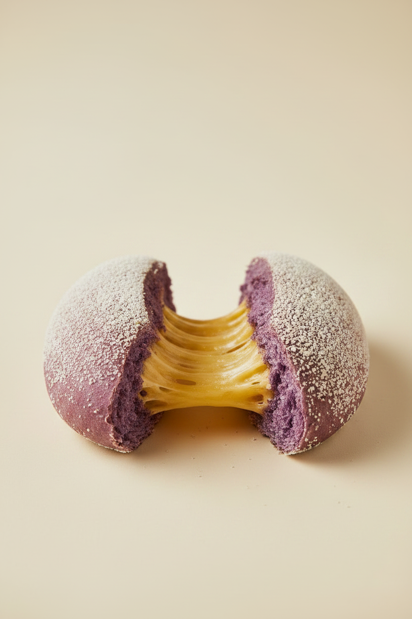 Ube Cheese Pandesal – Classic & Sourdough (6 pcs)